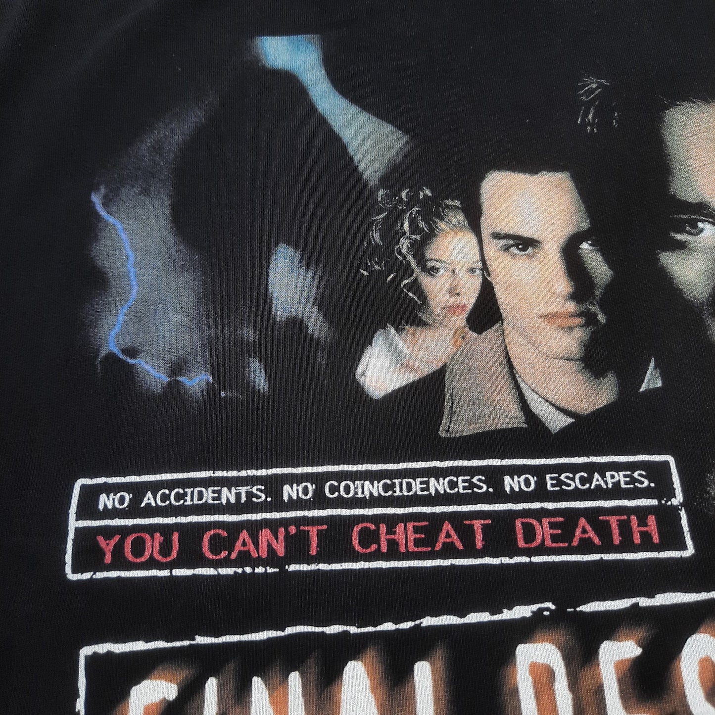 you can't cheat death sunfade tee