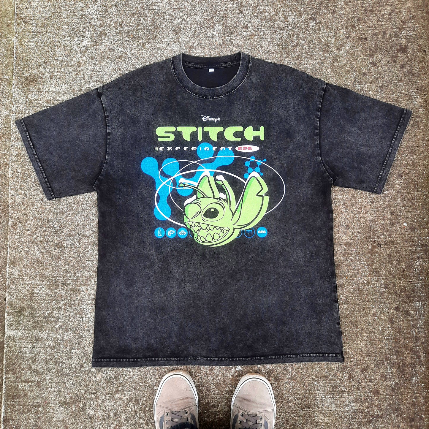 experiment 626 acid wash tee