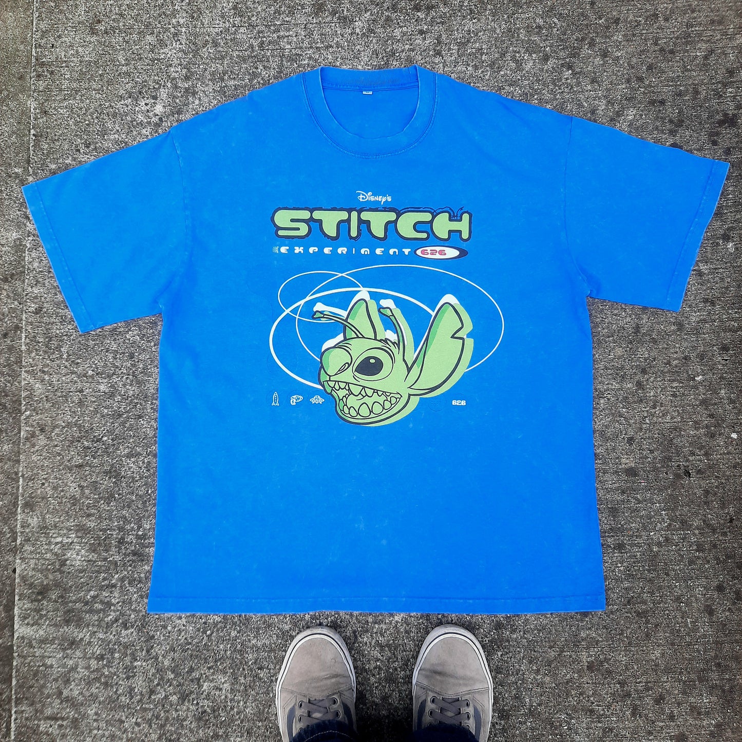 experiment 626 acid wash tee