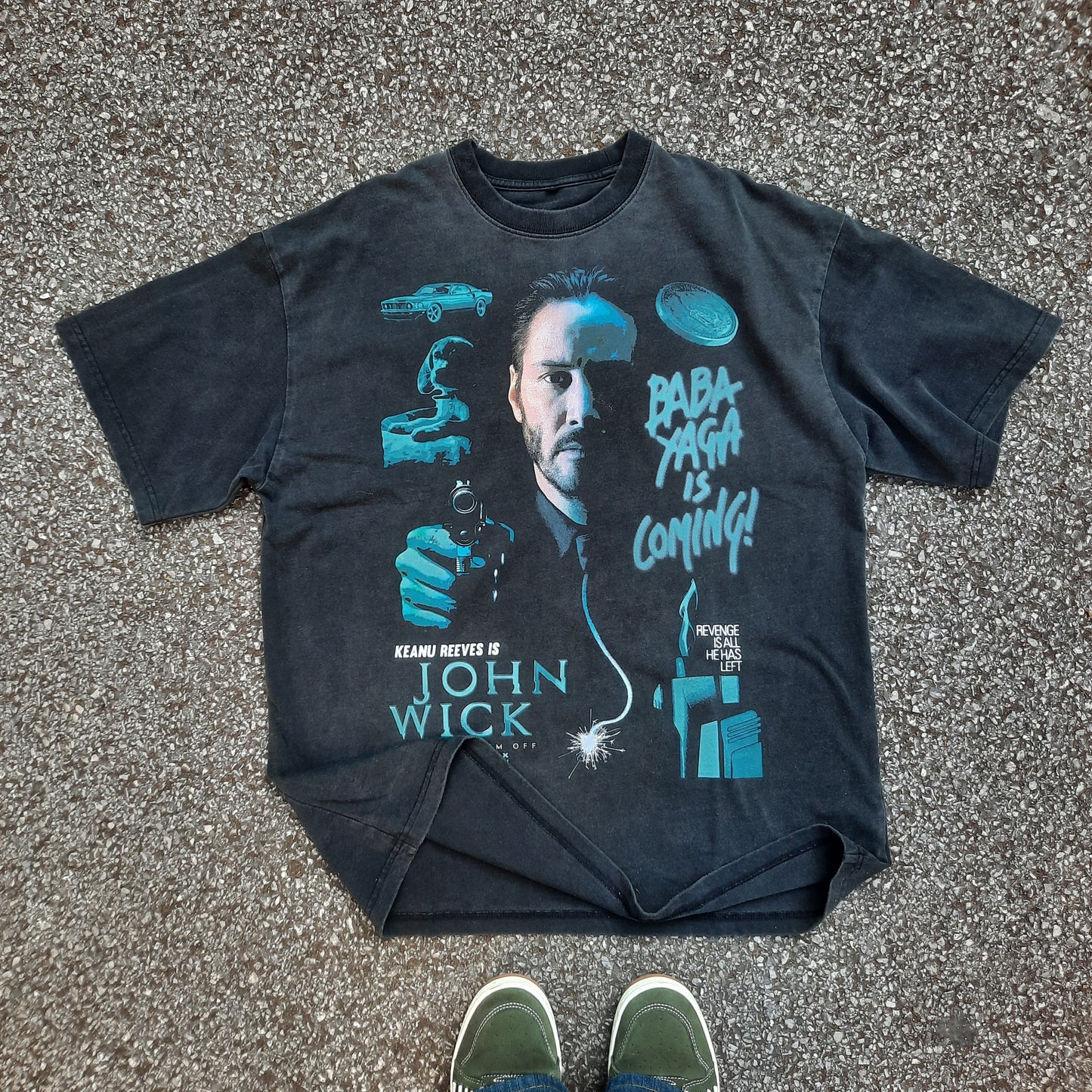that f*cking nobody is.. enzyme wash tee