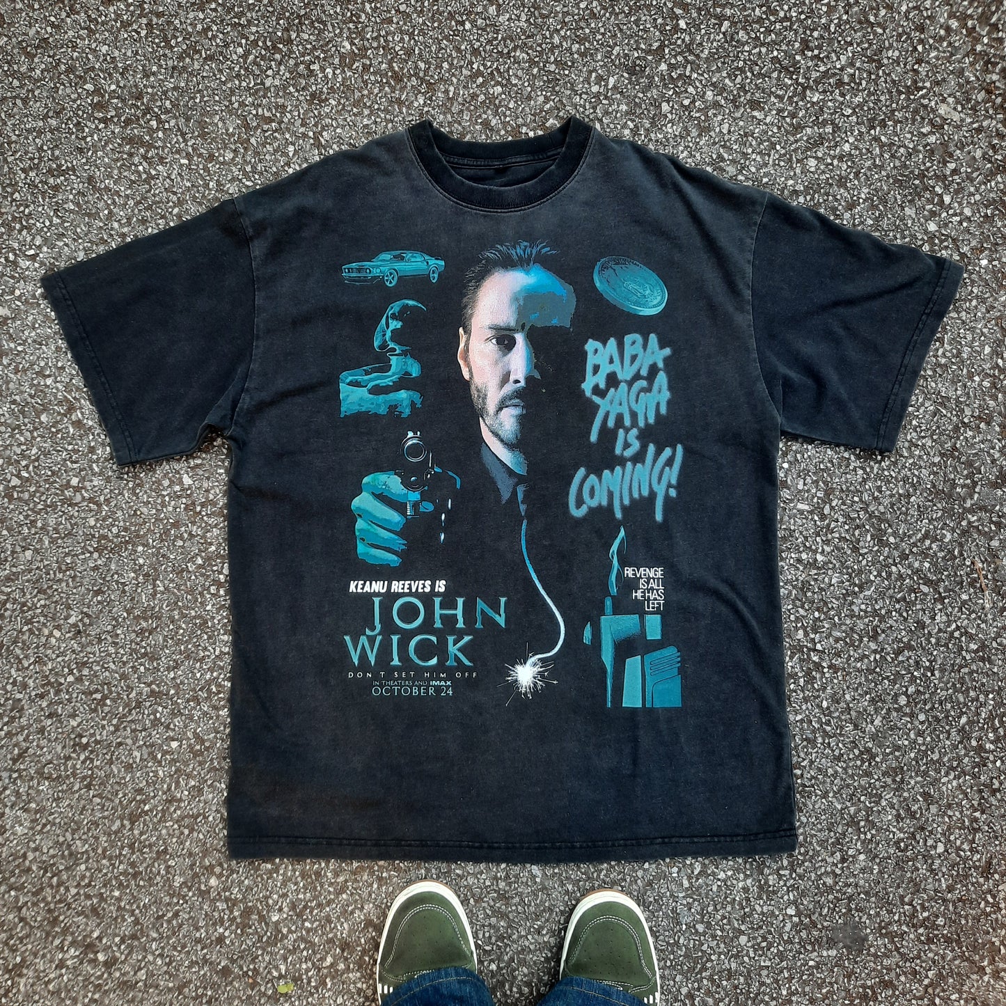 that f*cking nobody is.. enzyme wash tee