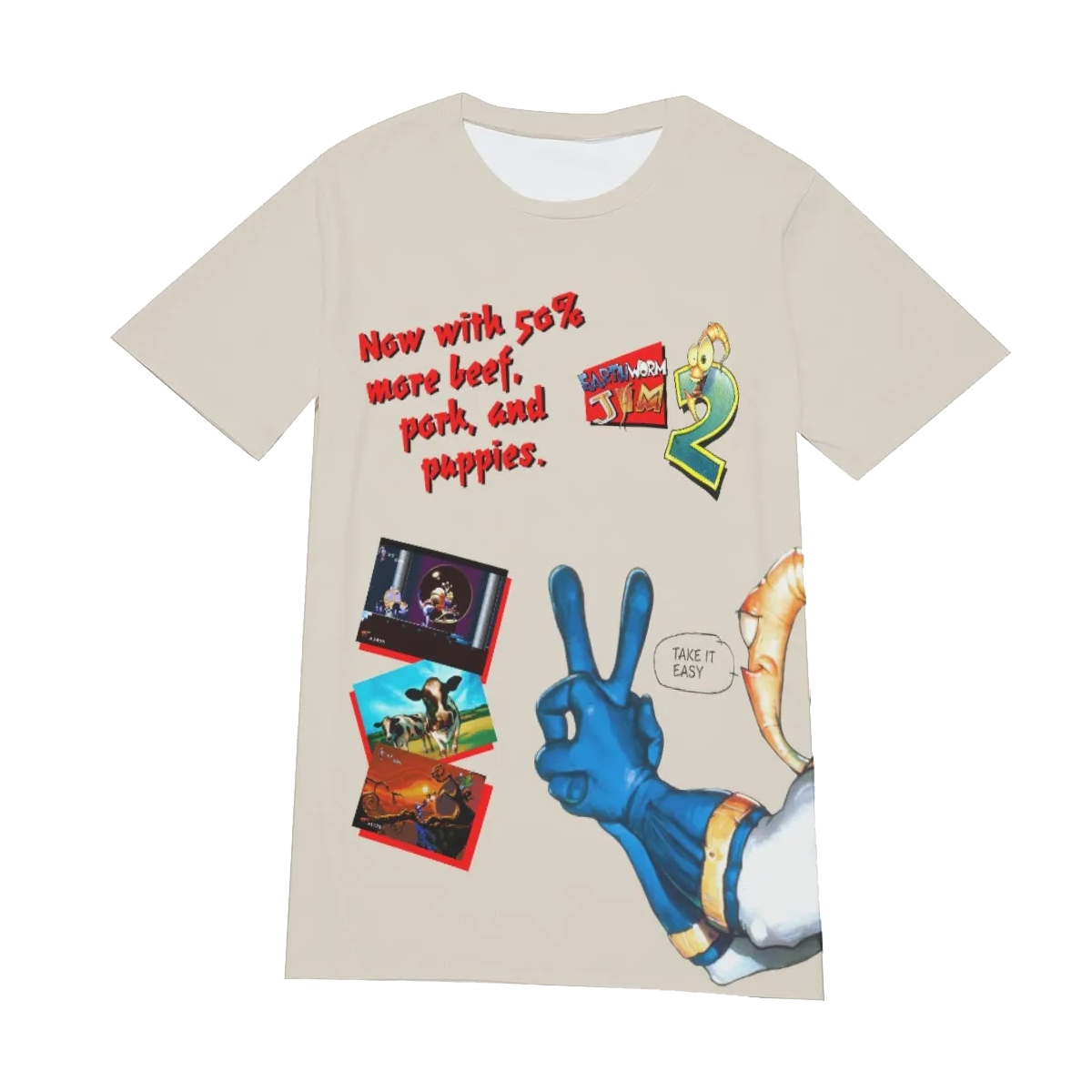 (BUDGET) beef, pork and puppies tee