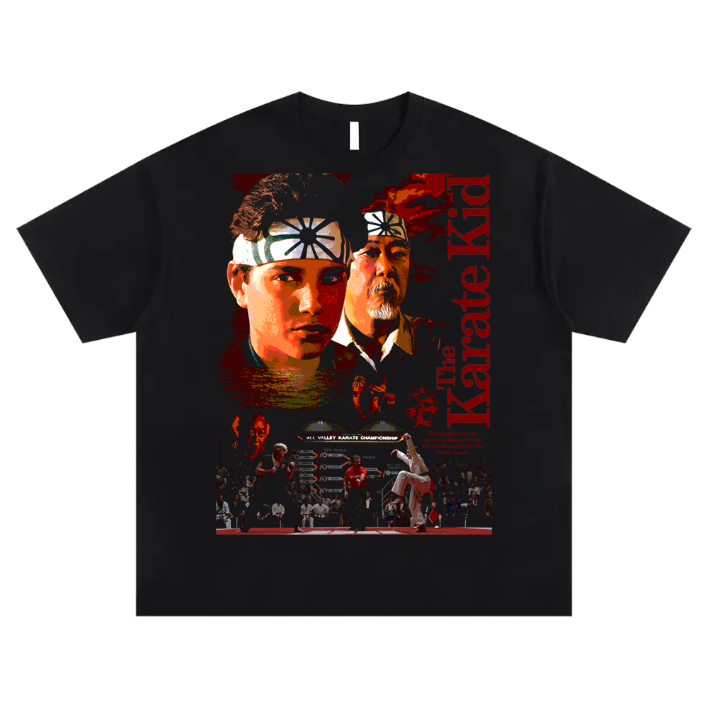 the mind and heart black tee