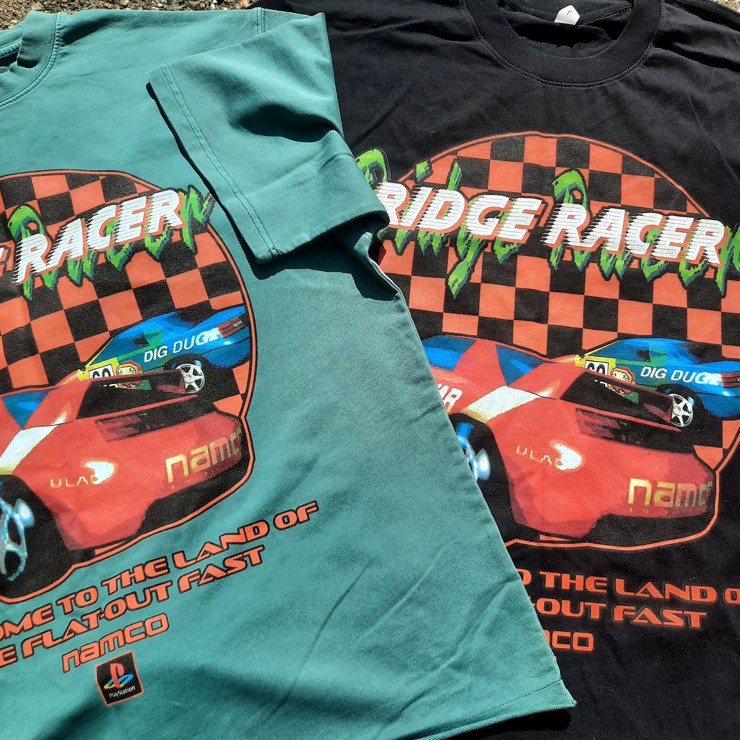 land of the fast raw hem tee