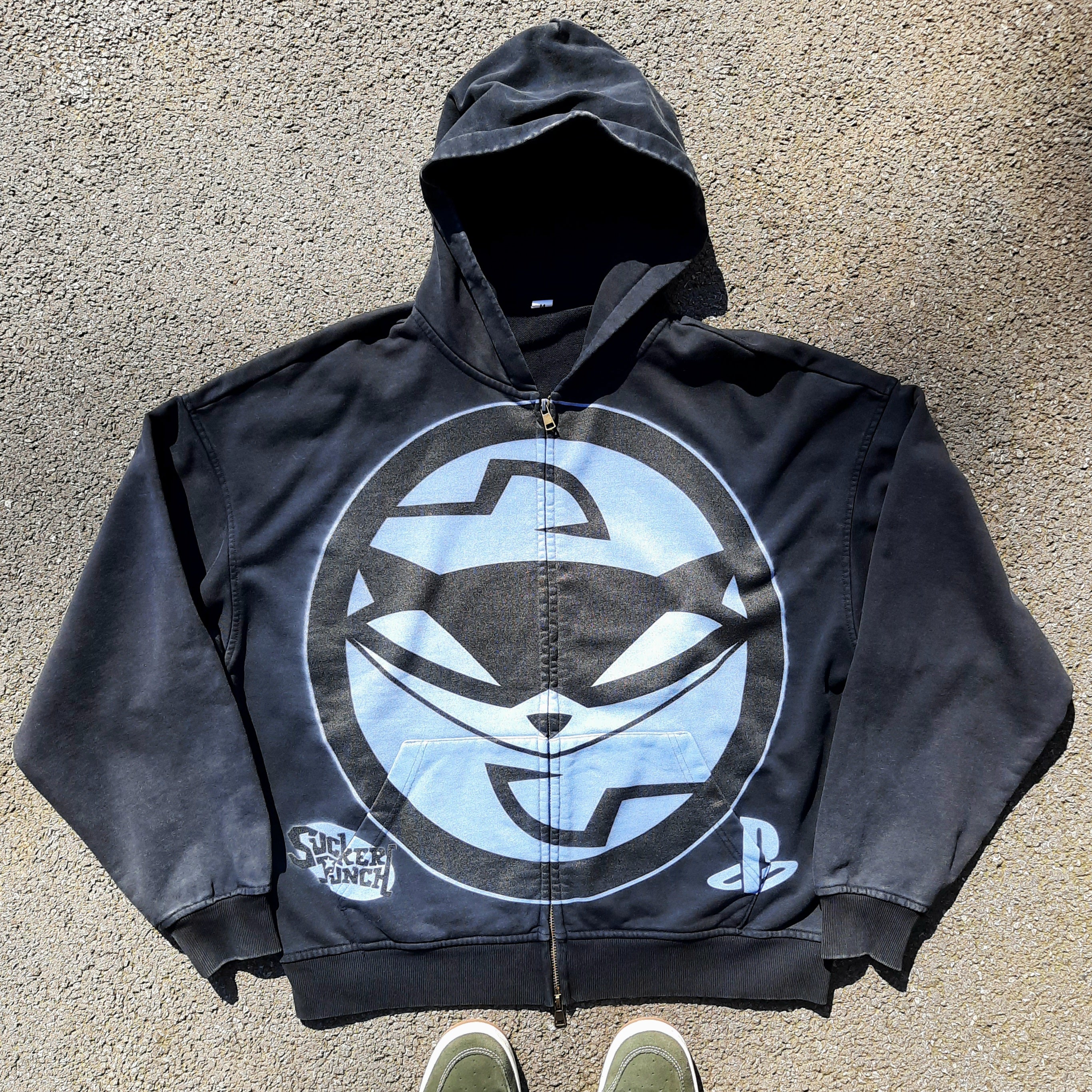 sly JUMBO PRINT zip up hoodie – wikworld