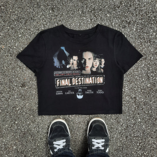 you can't cheat death baby tee
