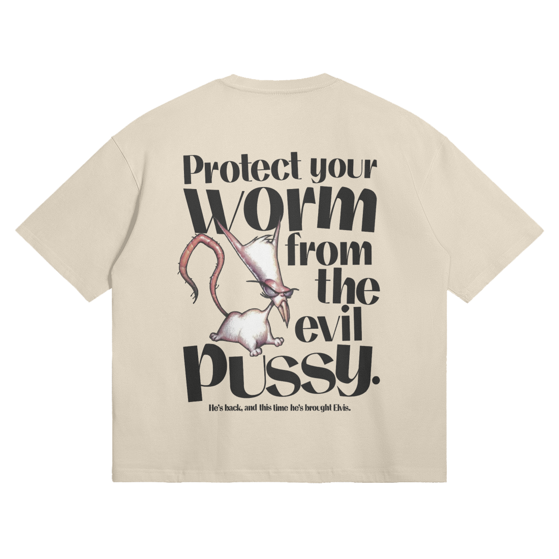 (PREMIUM) beef, pork and puppies tee