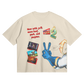 (PREMIUM) beef, pork and puppies tee
