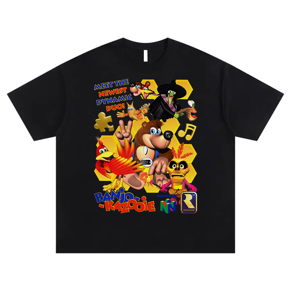 dynamic duo black tee