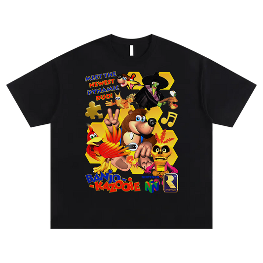 dynamic duo black tee