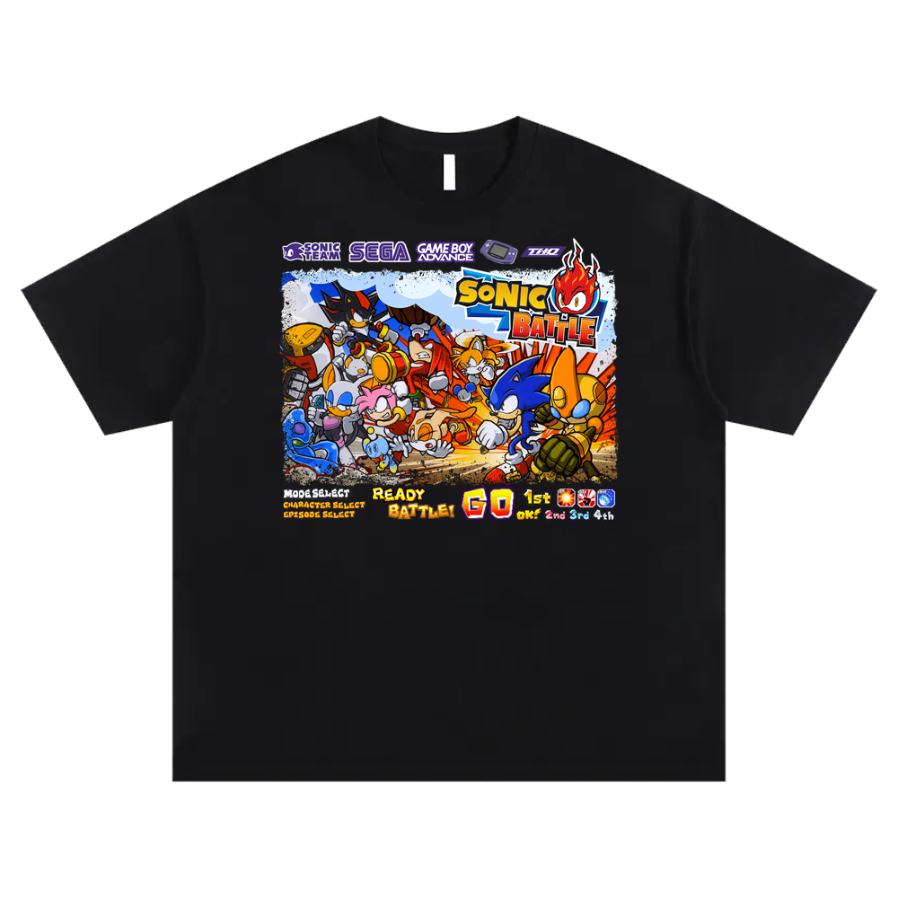 battle ready black tee