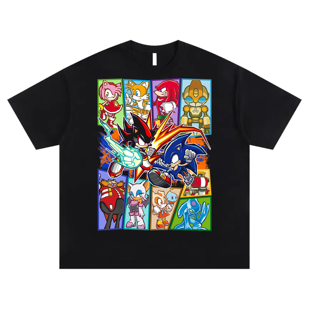 choose your fighter black tee
