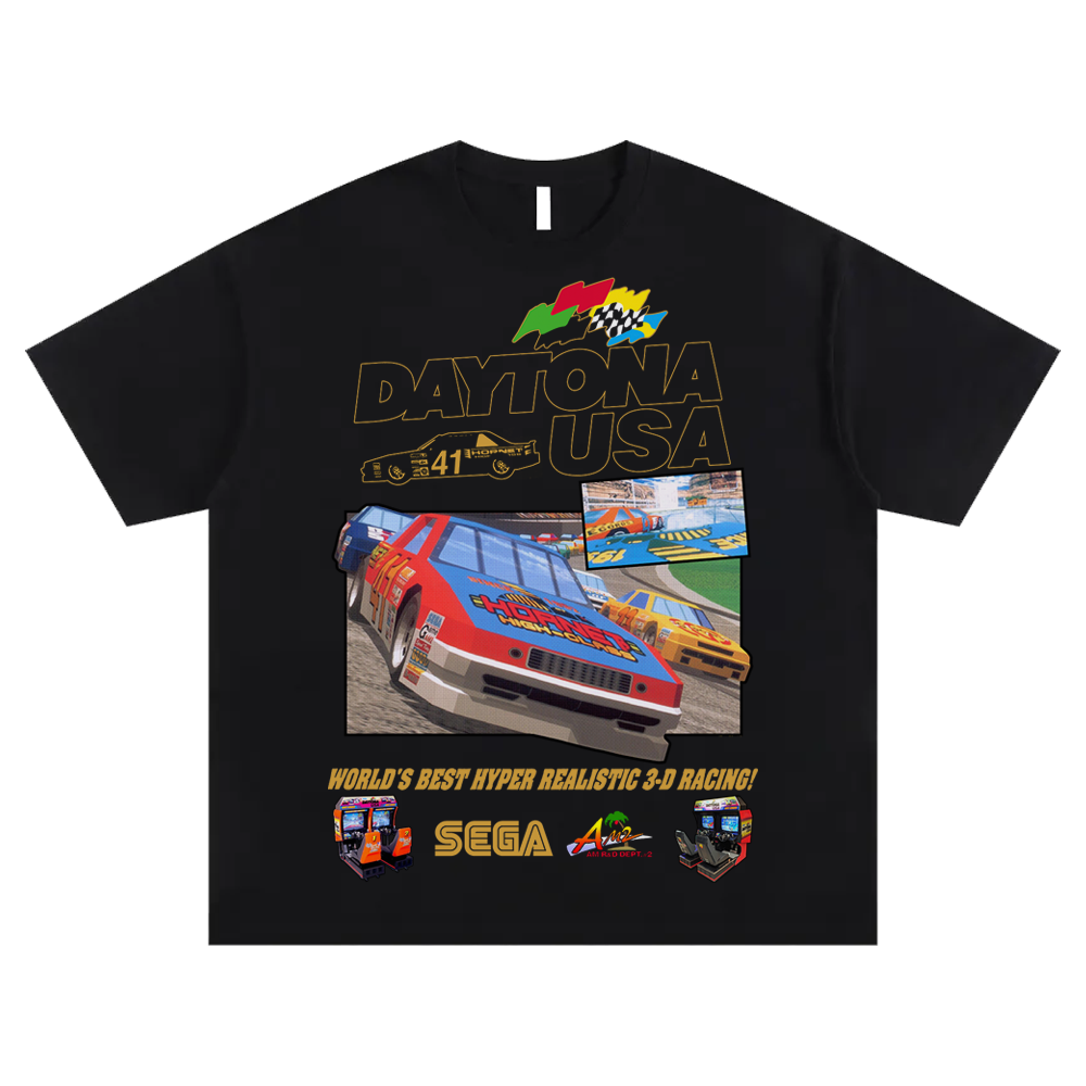 DAYTONA! black tee