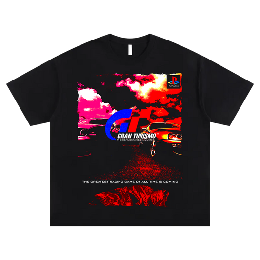 the real driving simulator black tee