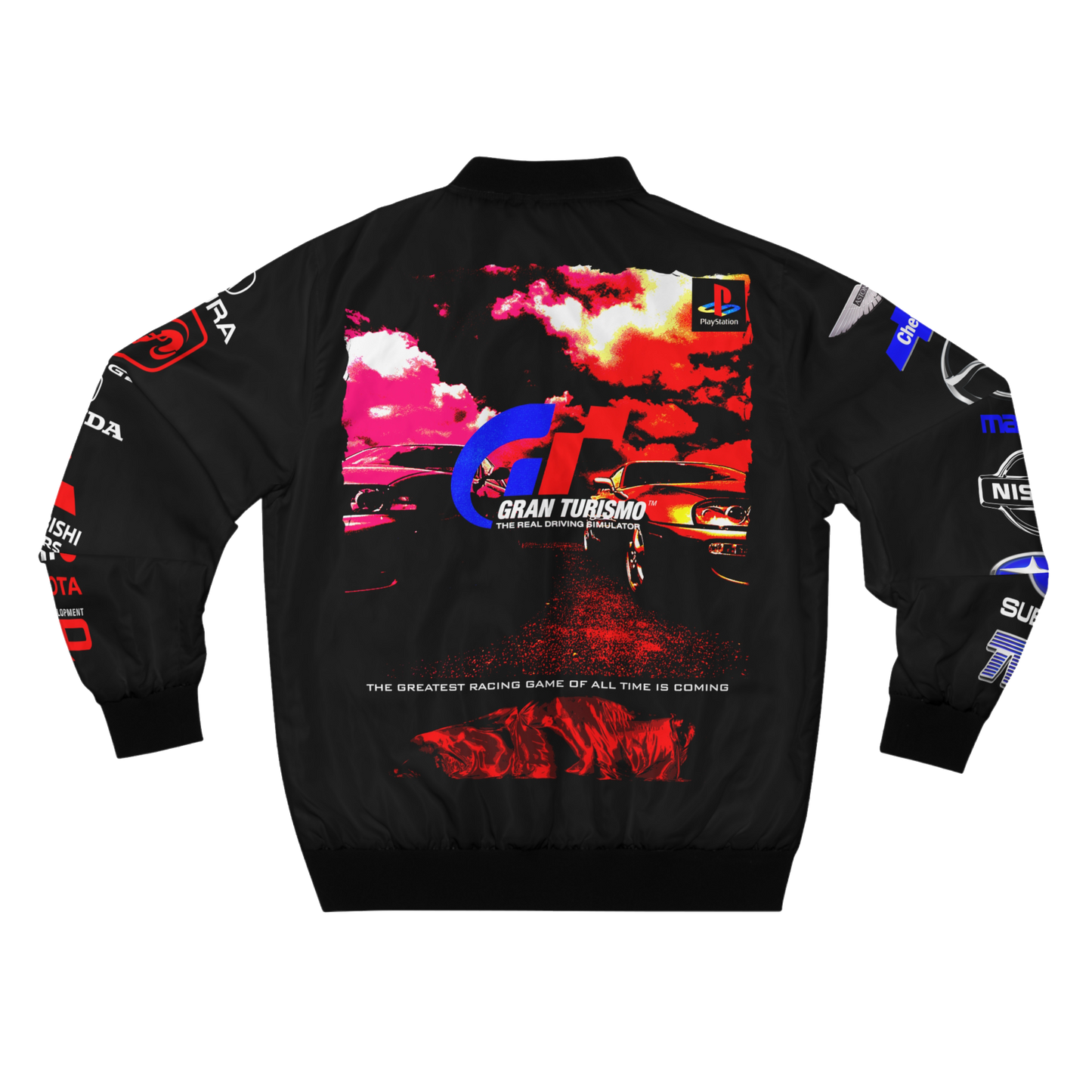 the real driving simulator bomber jacket