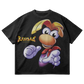 RAYMAN JUMBO PRINT raw hem tee