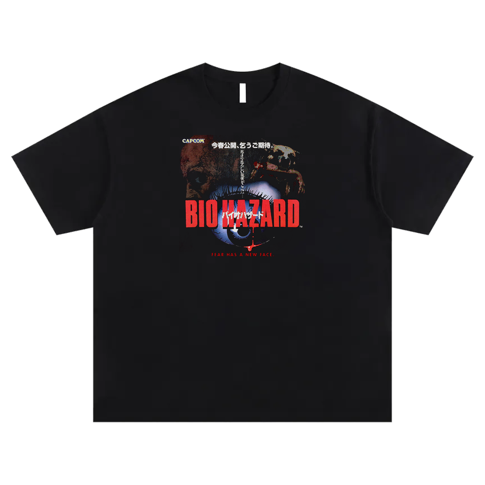 the new face of fear black tee