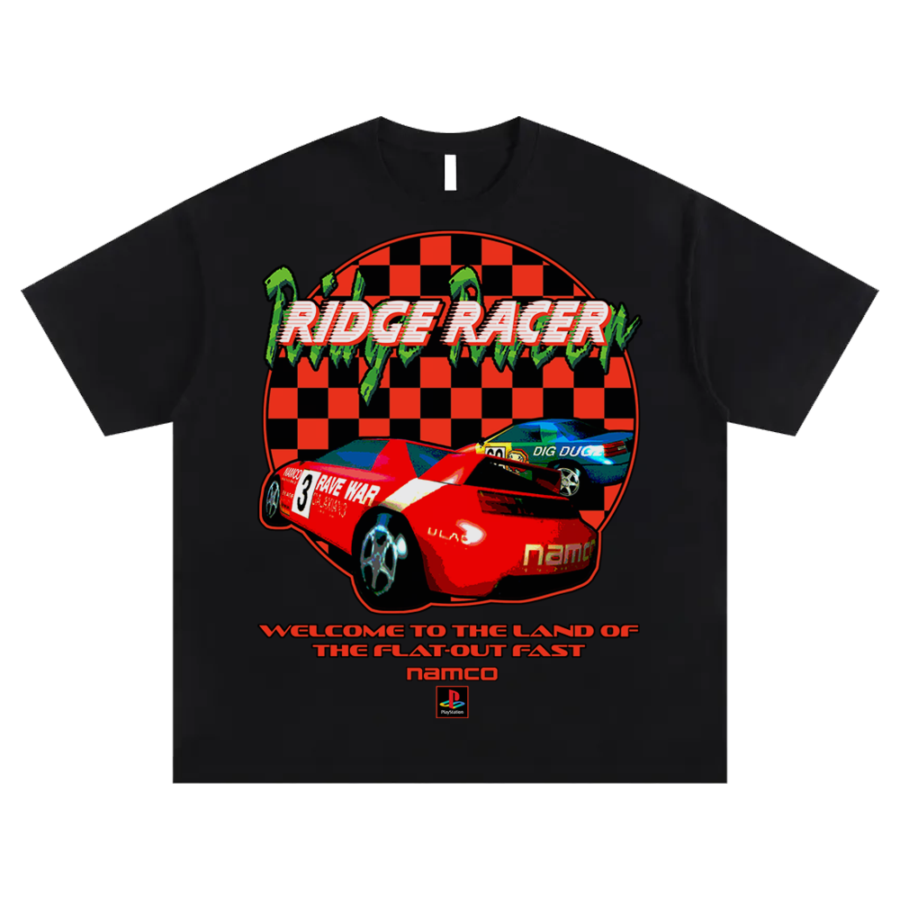 land of the fast black tee