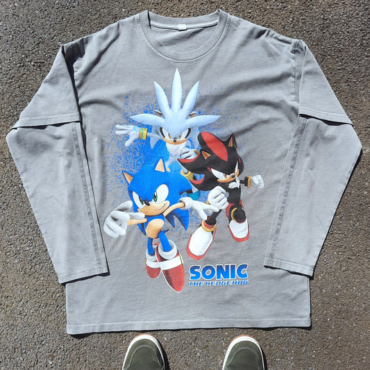 hedgy trio layered tee