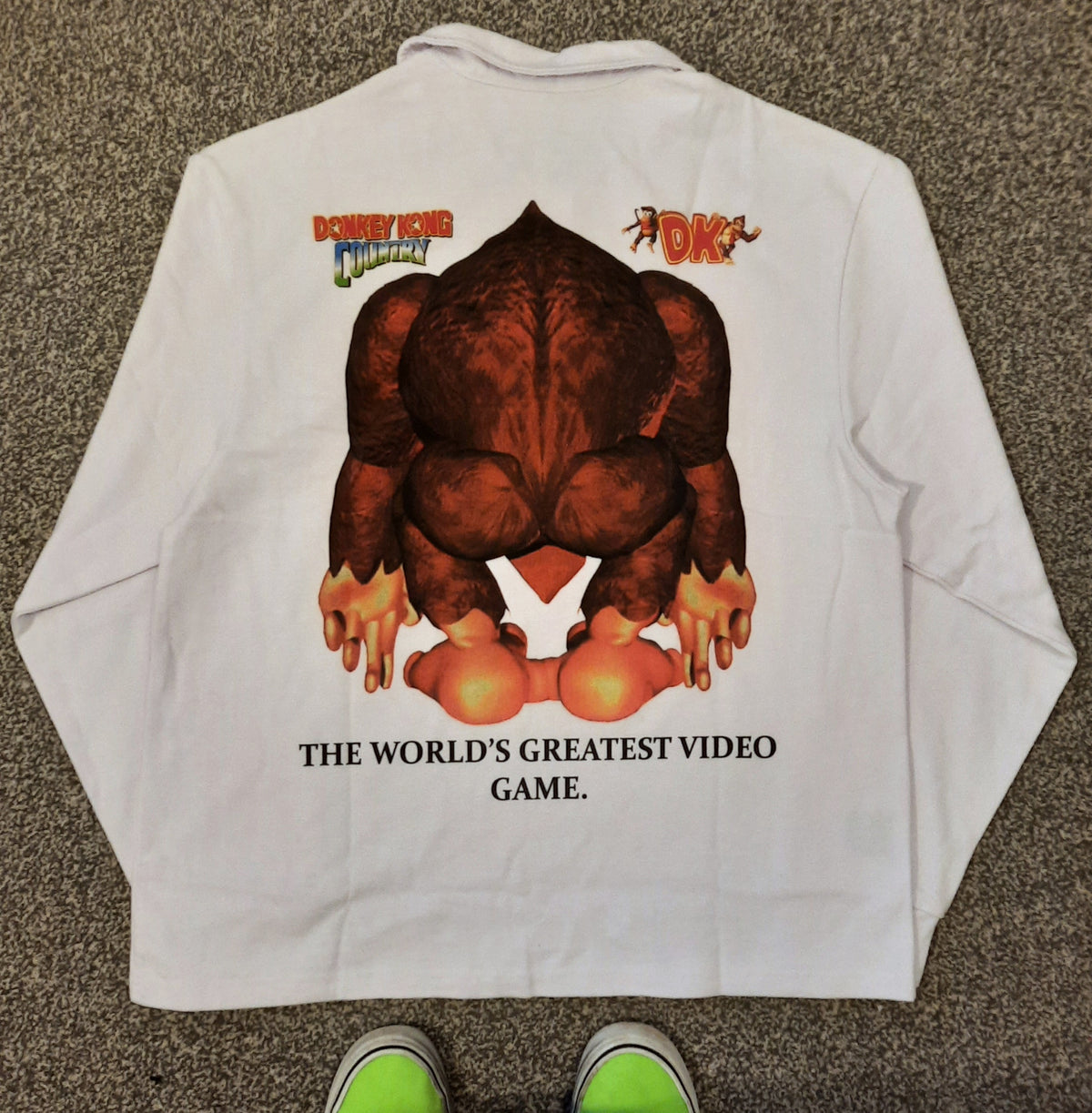 G.O.A.T long sleeve polo