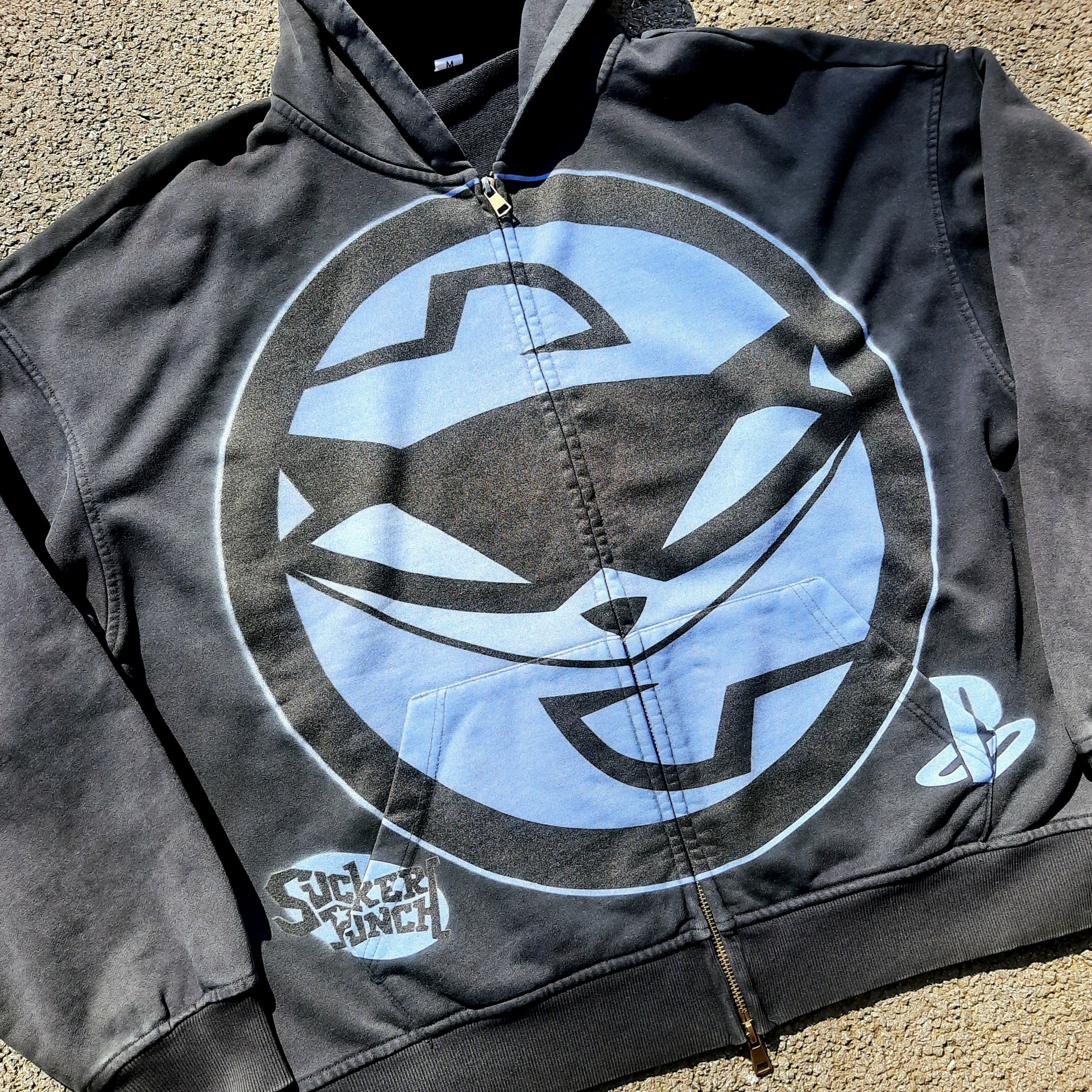 sly JUMBO PRINT zip up hoodie – wikworld