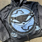 sly JUMBO PRINT zip up hoodie