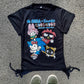 PEAK COLLAB drawstring top