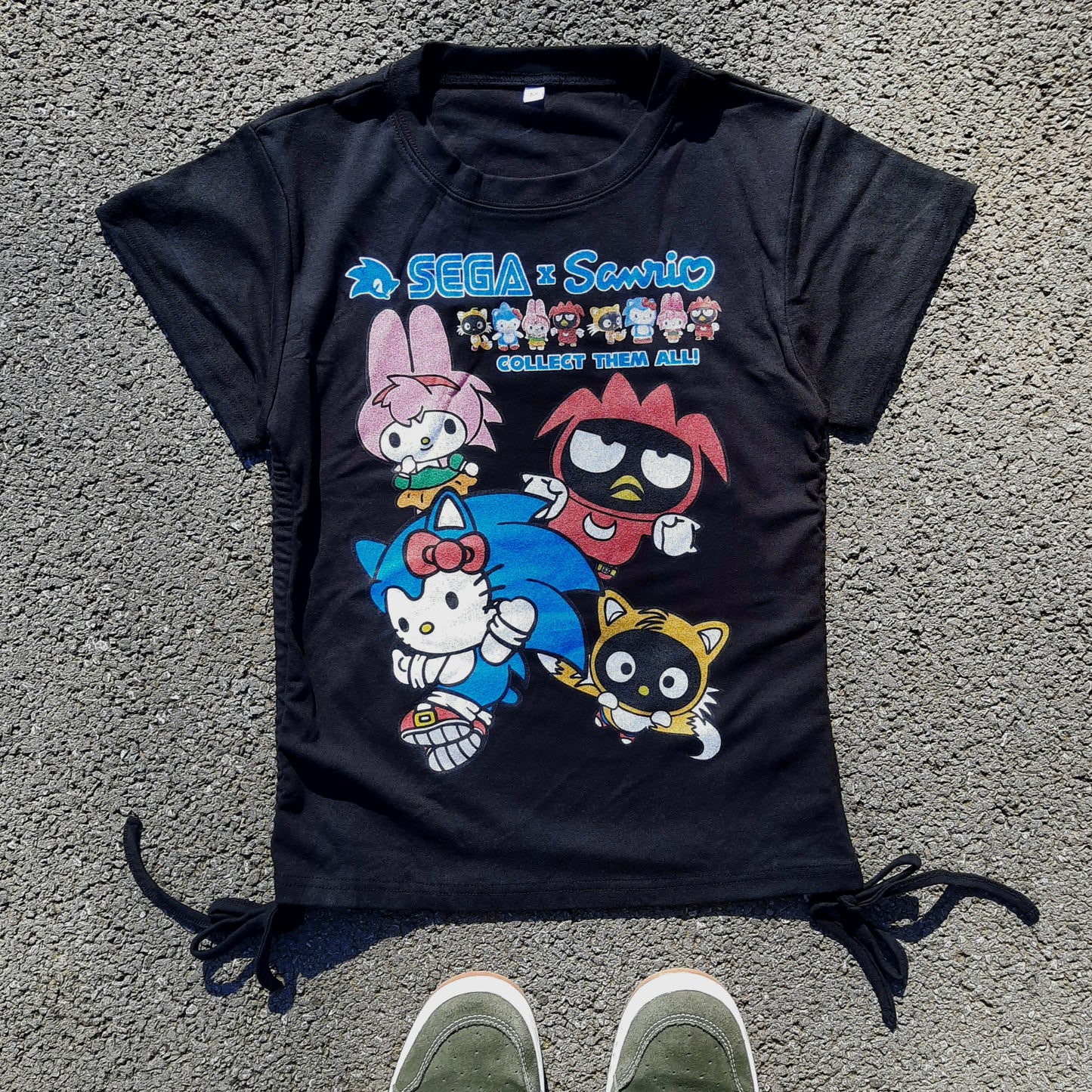 PEAK COLLAB drawstring top