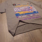 TAKE THE PACE raw hem tee