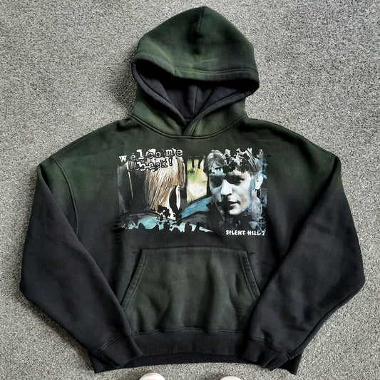 waiting for you... sunfaded hoodie