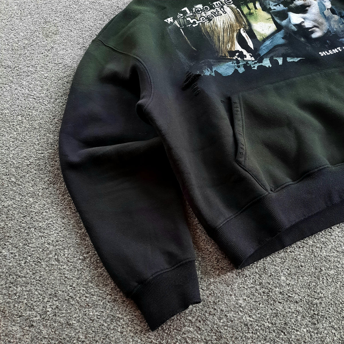 waiting for you... sunfaded hoodie
