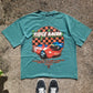 land of the fast raw hem tee