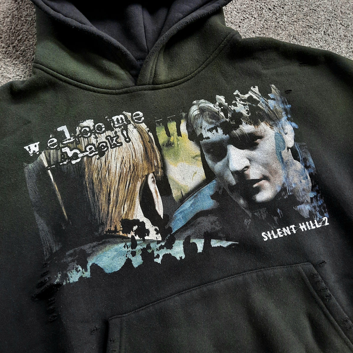 waiting for you... sunfaded hoodie