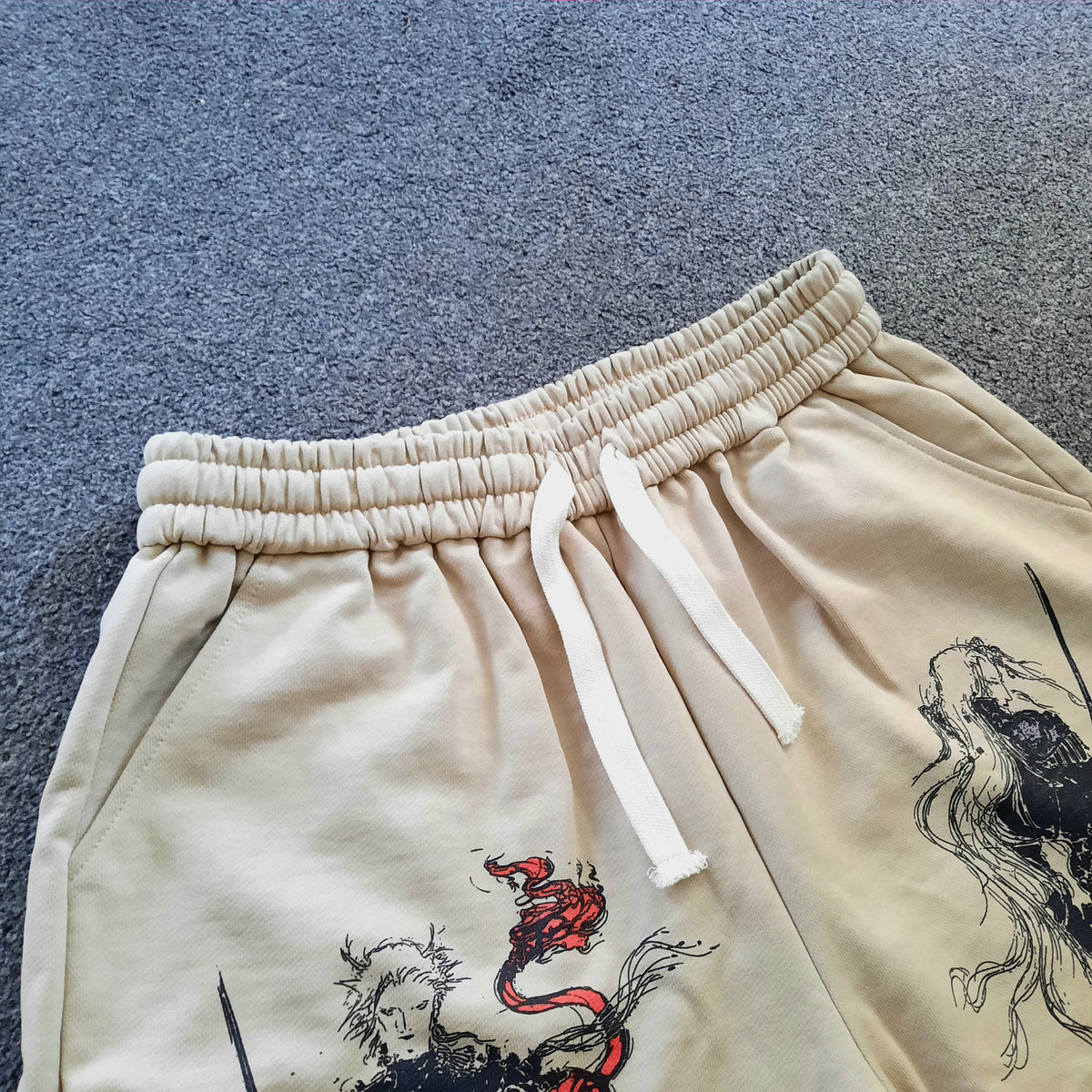legendary sketches drawstring shorts