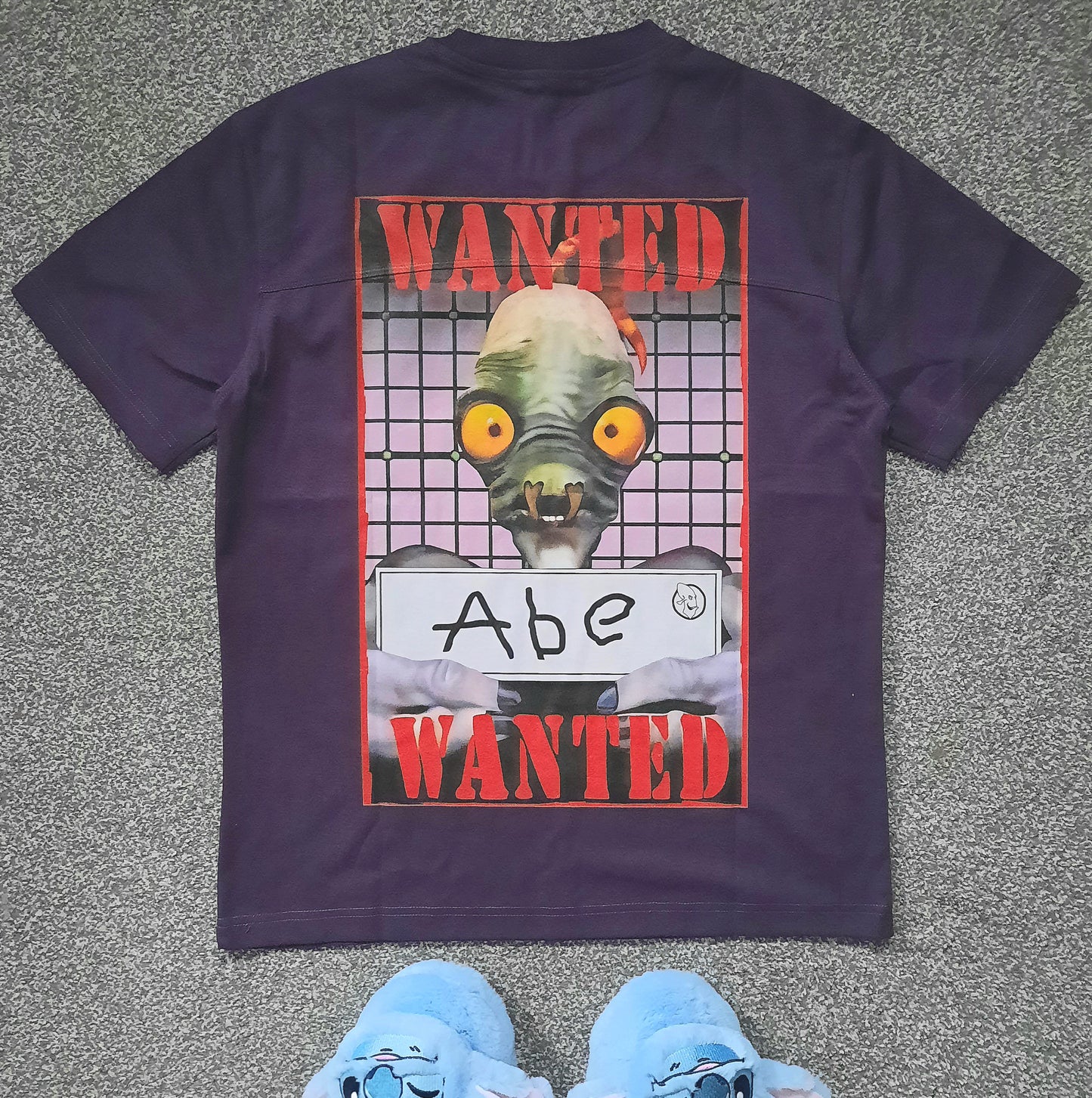 WANTED raglan tee