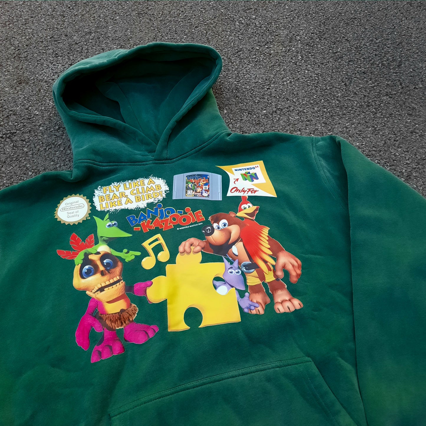 bear & bird vintage hoodie