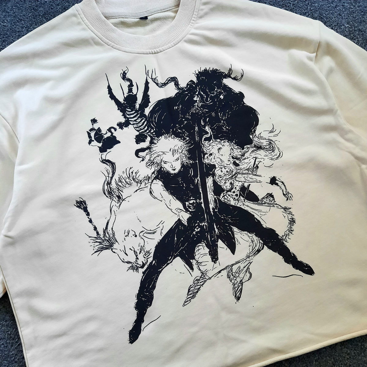 legendary sketch french terry tee