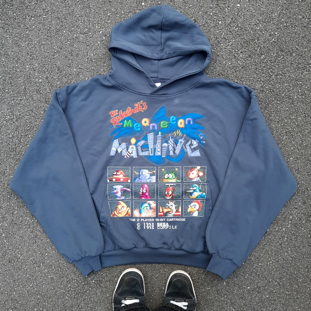 MEAN BEANZ boxy hoodie
