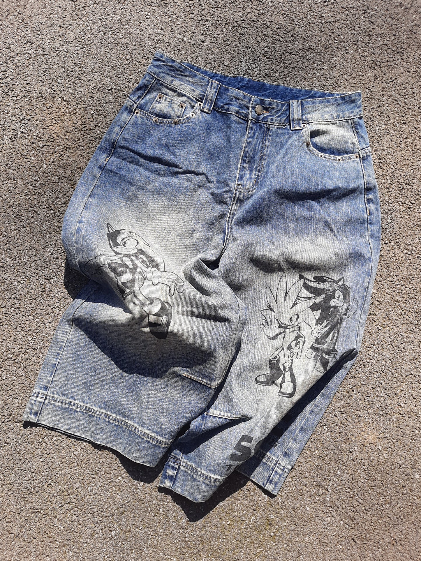 2006 vintage wash jorts (full colour renders)
