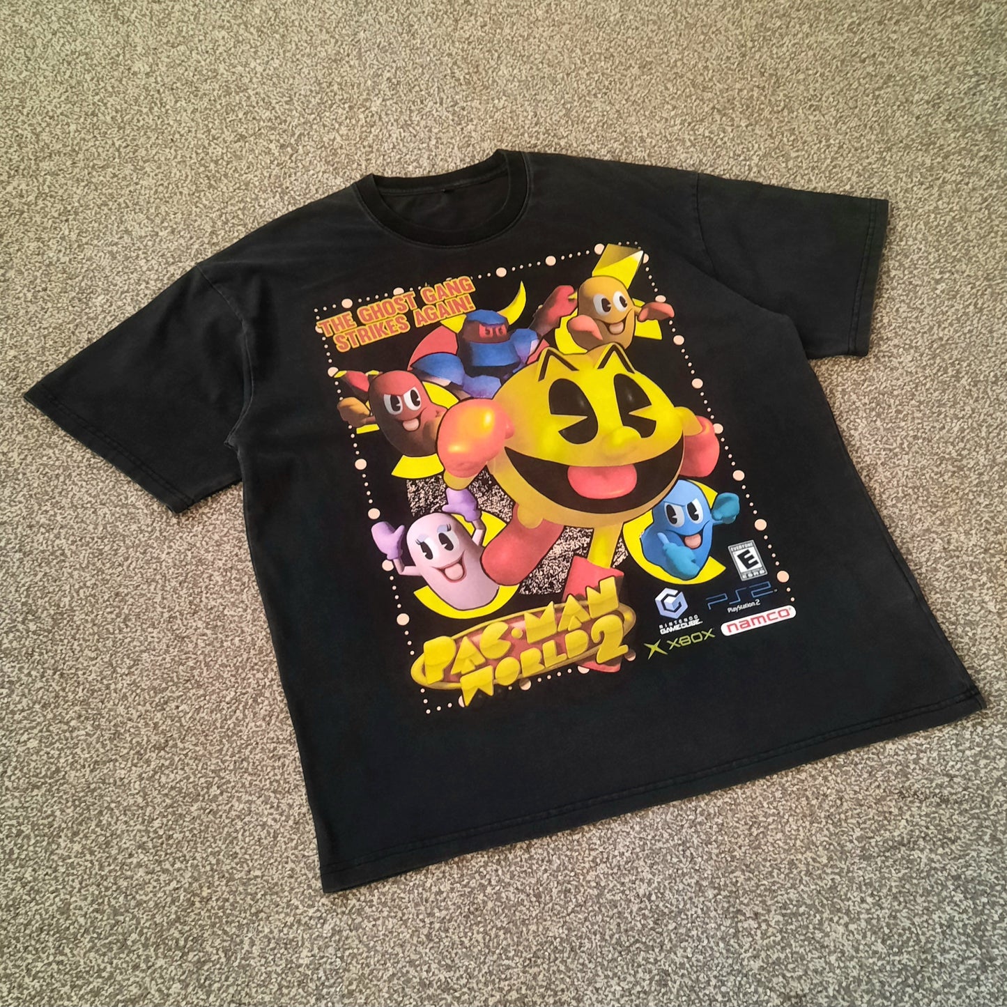 the ghost gang enzyme wash tee