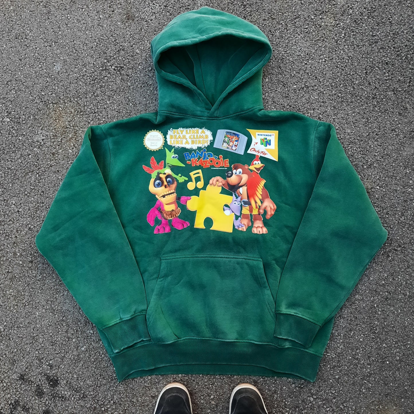 bear & bird vintage hoodie