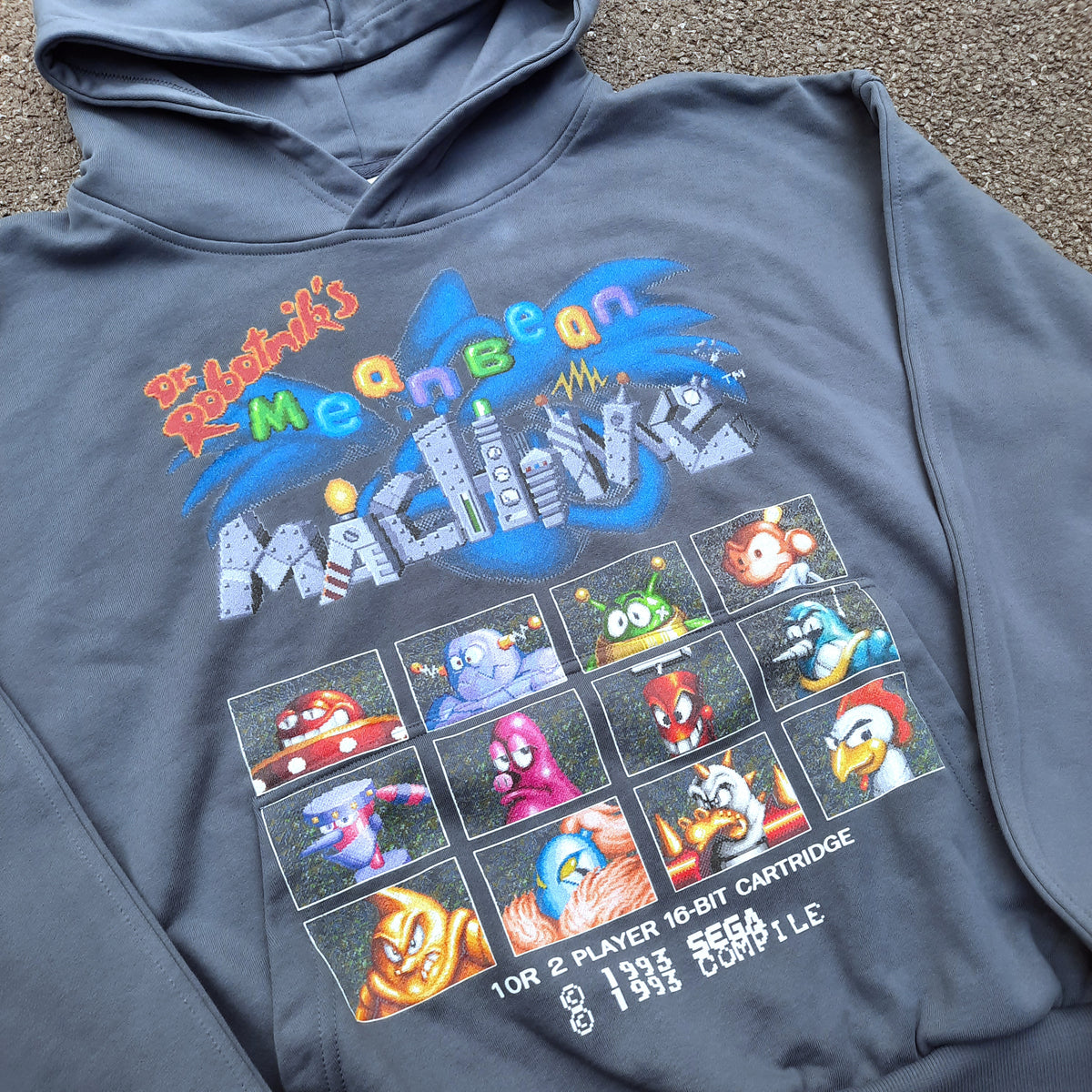 MEAN BEANZ boxy hoodie