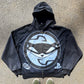 sly JUMBO PRINT zip up hoodie