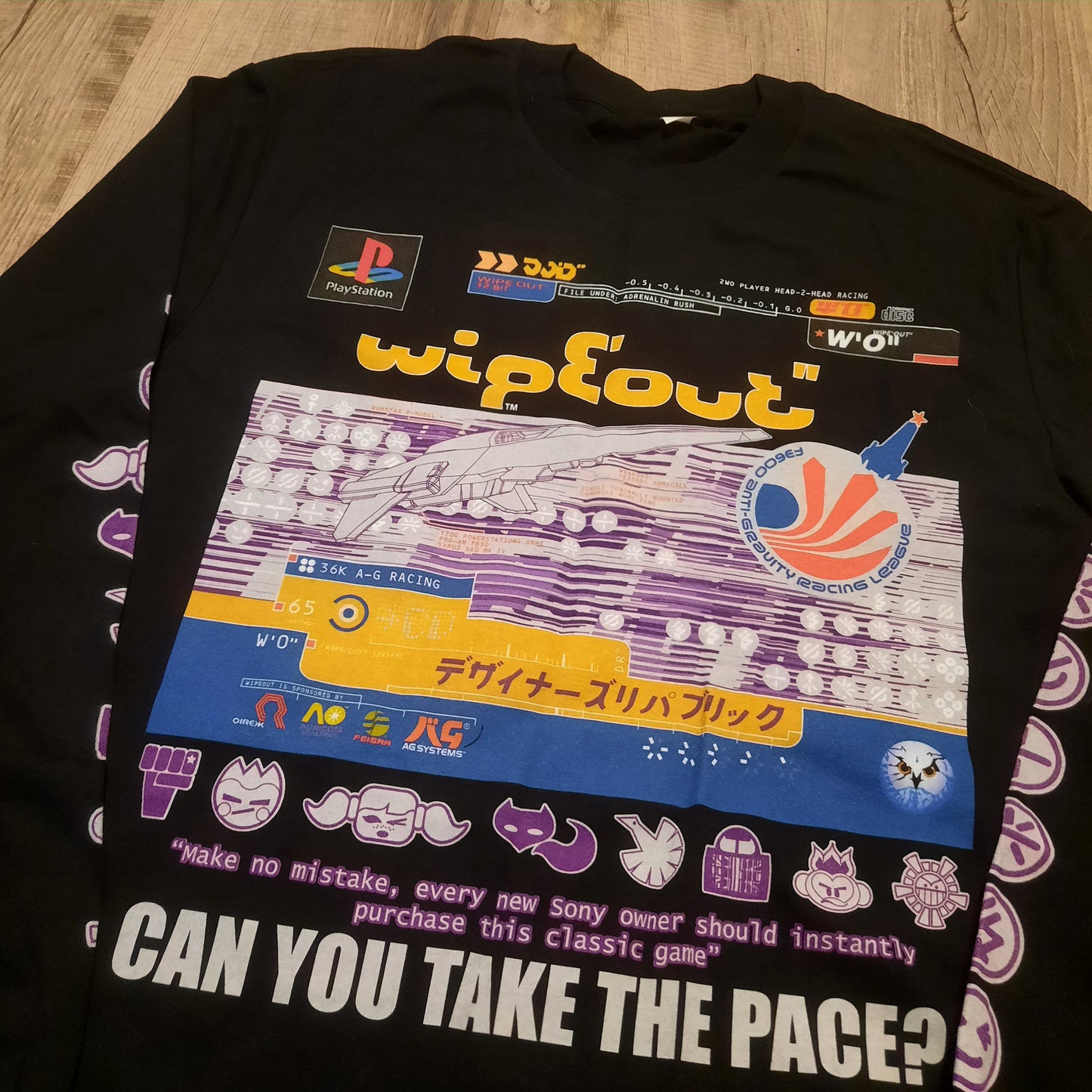 TAKE THE PACE longsleeve