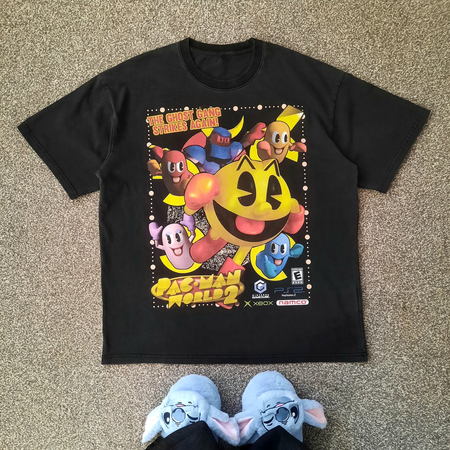 the ghost gang enzyme wash tee