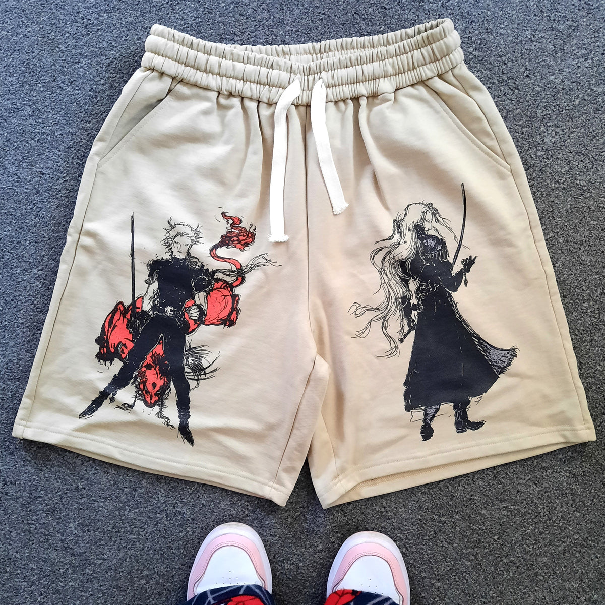 legendary sketches drawstring shorts
