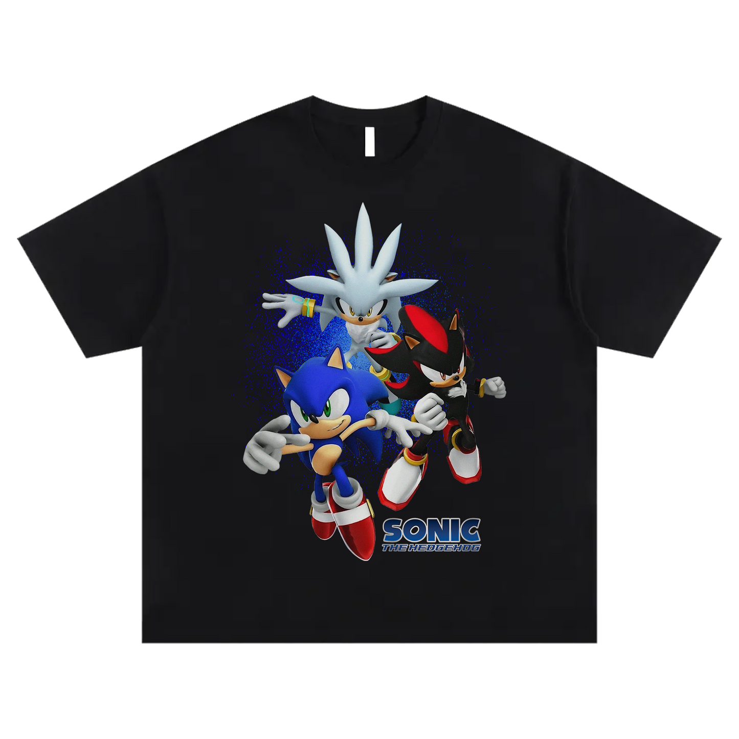 hedgy trio black tee